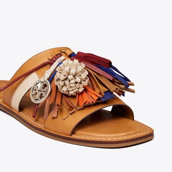 Tory Burch MILLER TASSEL SLIDE - Picture 3 of 11